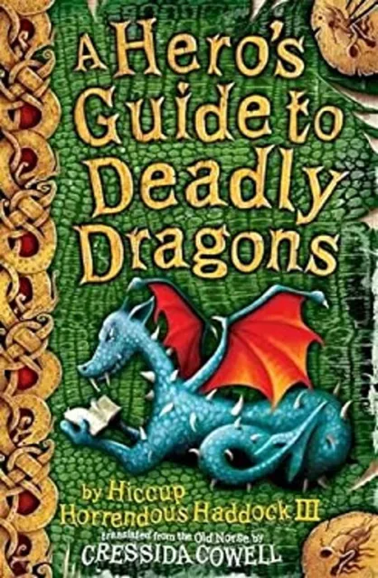 A Hero's Guide To Deadly Dragons Tapa Dura Cressida Cowell - Nuevo en Ingles