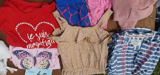 BUNDLE GIRLS CLOTHES AGE 4-5YRS (EXCELLENT CONDITION Inc Fat Face