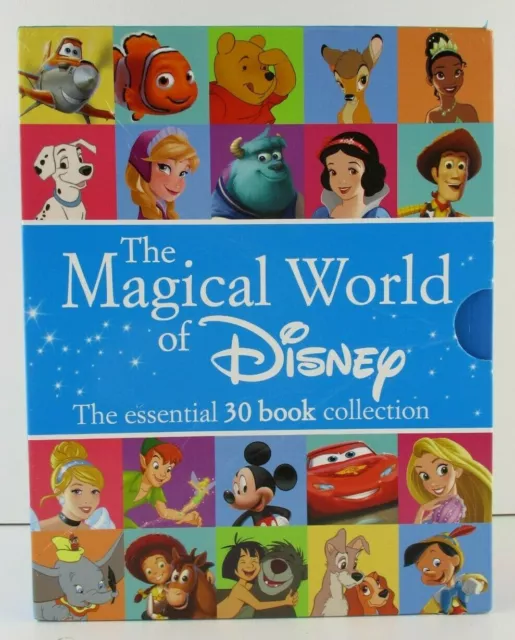 The Magical World Of Disney The Essential 30 Book Collection Box Tracking (B131)