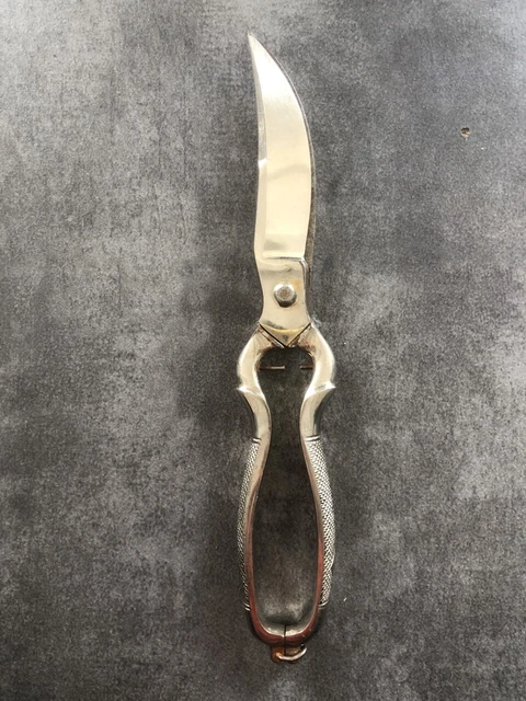 ciseaux à volailles ou gibiers antique christofle - Métal