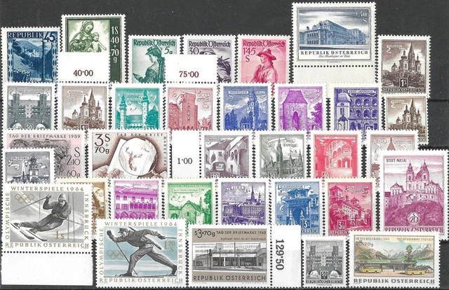 Österreich postfrisch ** #1953 >> aus Jahr 1945 - 1964 <<