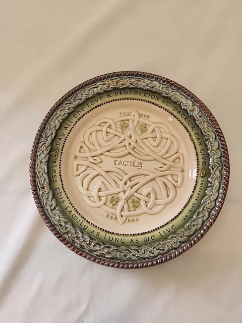 GRASSLANDS ROAD 8" IRISH BLESSING  PLATES "Family"