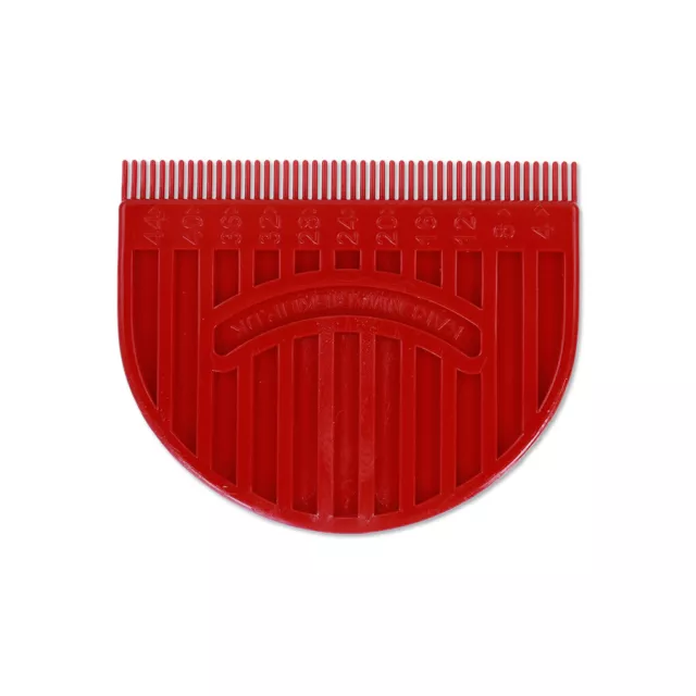 Karen Marie Quilling Comb / Quilling Kamm superfein - rot