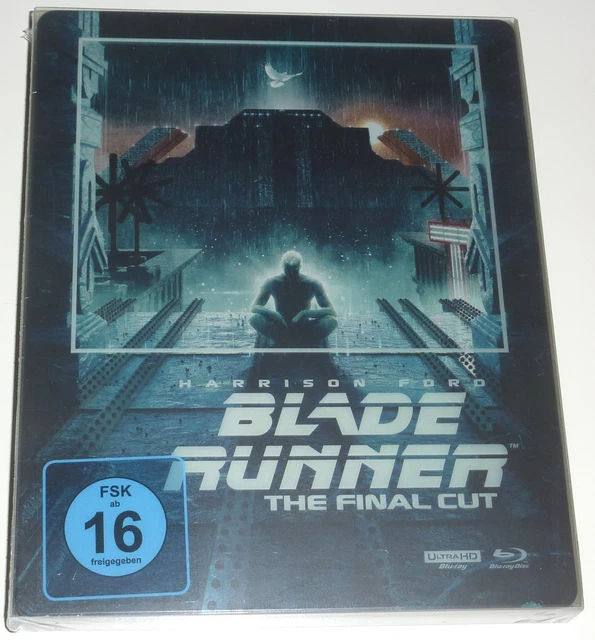 BLADE RUNNER FINAL Cut 4K Uhd 2-Disc Blu-Ray Steelbook Ovp Film Vault ...