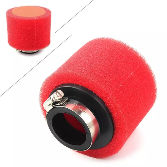 38mm Red Foam Air Filter For XR50 XR 50 CRF50 110cc 125cc 150cc For ATV Buggy