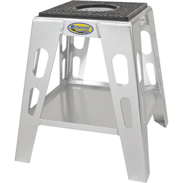 Motorsport Products MX4 Stand Silver Motorcycle Dirt Bike MX Enduro 94-5001