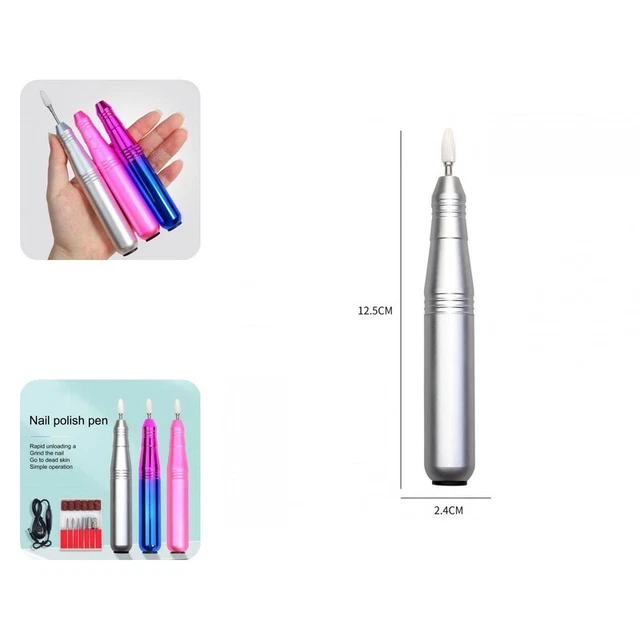 1 set lime elettriche per unghie peeling ad alta velocità 35000 giri/min