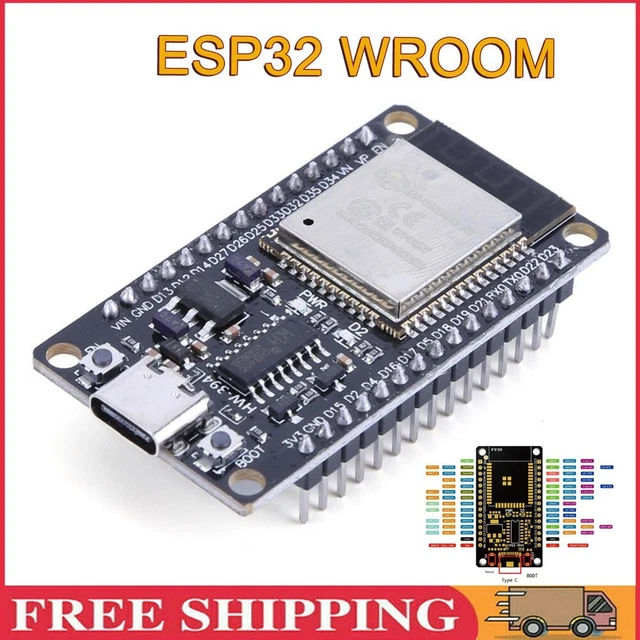 Carte De Développement ESP32 NodeMCU - WiFi Et Bluetooth, Double Cœur, Idéale Pour Projets Arduino
