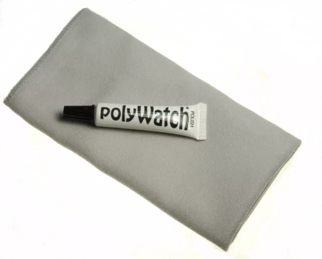 POLYWATCH  Acrylic / Plastic Watch Crystal Restoration Kit - Scratch Removal