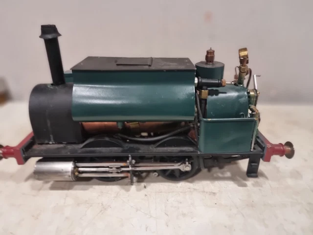 Live Steam 3.5 Inch Gauge 0-4-0 Saddle Tank Loco