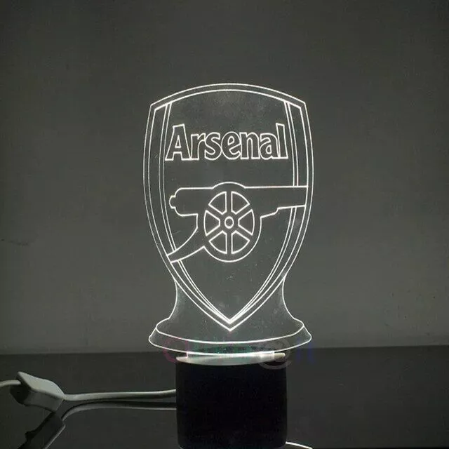 Arsenal FC Color Changing USB Lamp Bluetooth Music Lamp Home Decor