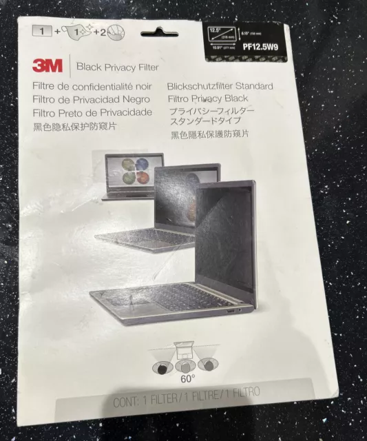 3M™ Laptop Privacy Filter PF12.5W9 Widescreen Tatty Box