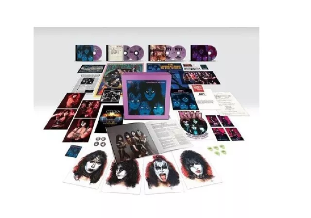 KISS Creatures Of The Night 40th Anniversary Super Deluxe Edition 5 CD/Blu-ray