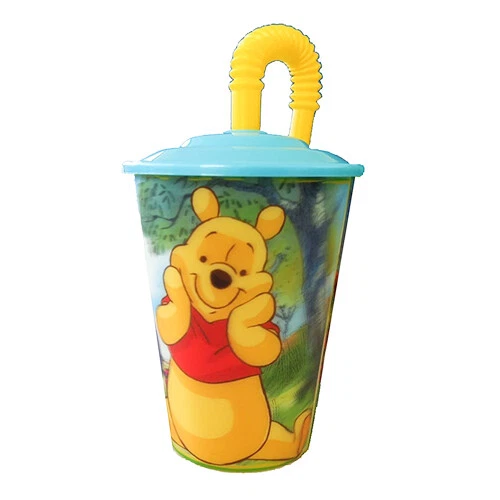 Bicchiere Con Cannuccia Winnie The Pooh