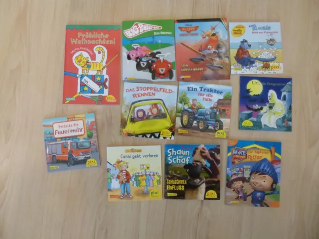 11 diverse Pixi, Nelson, ... Bücher Buchpaket Konvolut Minibücher Kinderbücher