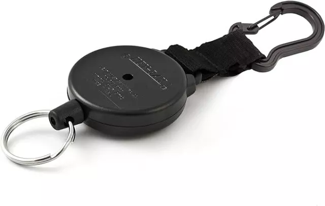 KEY-BAK SECURIT Heavy Duty Retractable Key Holder, Secures Keys, Gear 48'' Cord 2
