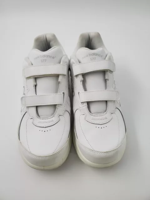 NEW BALANCE MENS White Strap 577 DSL-2 Walking Running Shoes Size US 10 ...