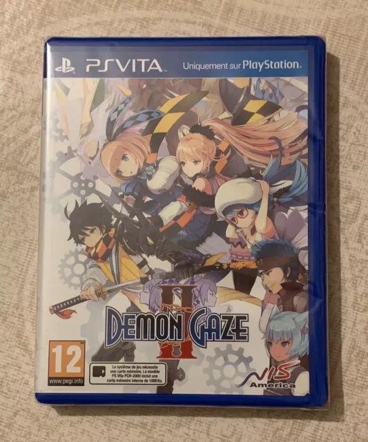 Demon Gaze 2 PS Vita jeu neuf sous blister version PAL fr