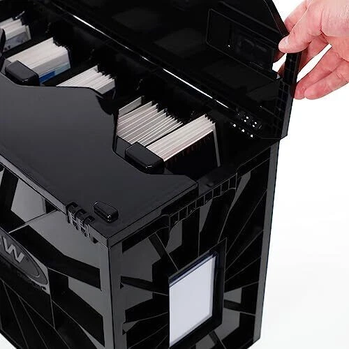 Long Comic Book Bin Black - Holds 300 Standard Comic Books | Acid Free Comic 1a