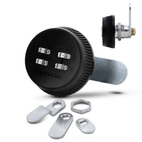 Combi-Cam FJM Security 7803S-Black, 1 Pack, Black