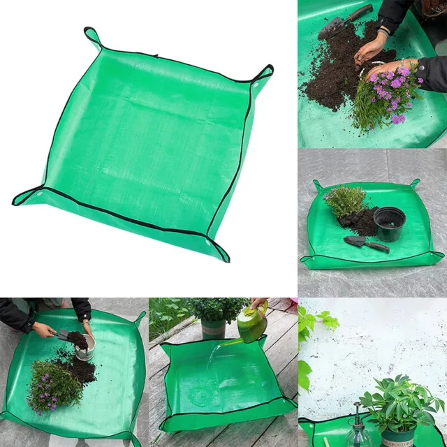 Garden Patio Plant Pot Potting Mat Gardening Transplanting Waterproof Square Pad