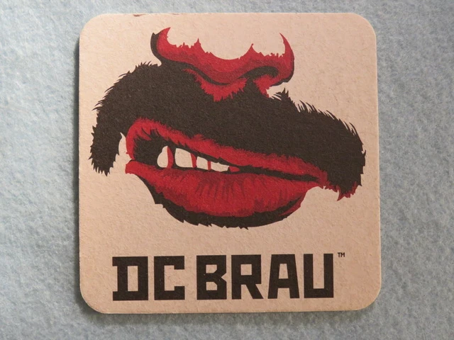 Beer Breweriana COASTER ~ DC Brau Brewing Co ~ WASHINGTON DC Craft Brewery