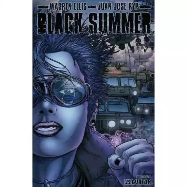 Black Summer #5 in Near Mint minus condition. Avatar comics [b%