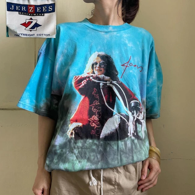 1551 00 s Janis Joplin T Shirt Janis Joplin Vintage Used Tie Dye L Size Jerseys