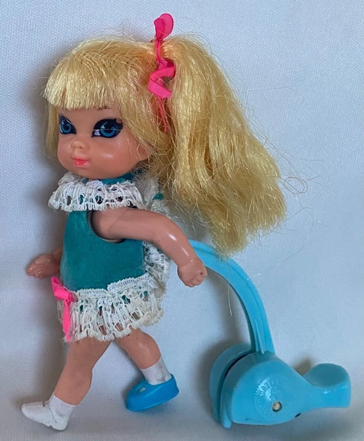 LIDDLE KIDDLE SKEDIDDLE HEATHER HIDDLEHORSE Horse Pusher 1960s