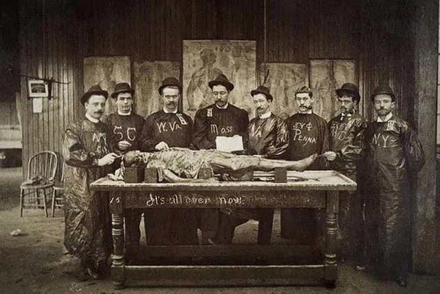 Antique Medical Autopsy Photo 182b Odd Strange & Bizarre