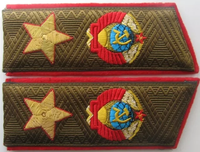 Shoulder straps for everyday uniform of Marshal the Soviet Union type 1974 Repo