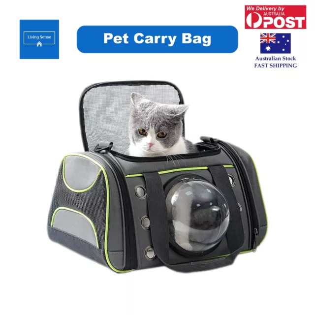 Carrier Bag Cat Dog Pet Travel Backpack Puppy Shoulder Portable Breathable