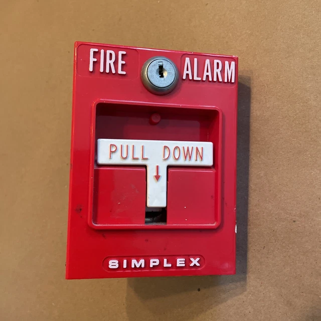 3 SIMPLEX 2099 Conventional Fire Alarm Pull/Station (TBar) 28.00