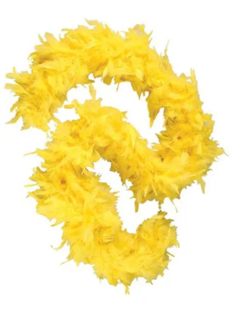 Deluxe Large Yellow 72" Costume Accessory Feather Boa