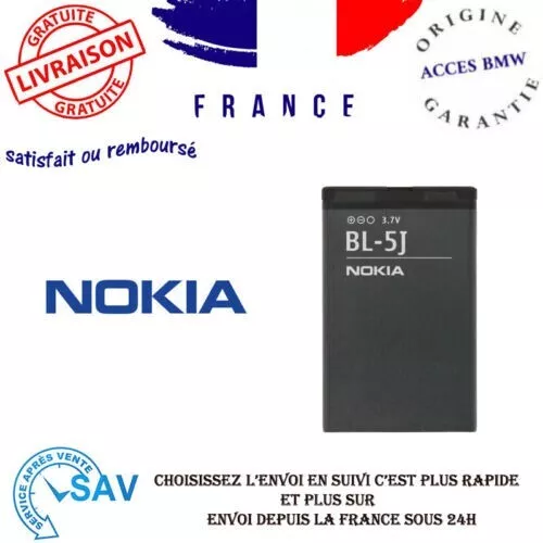 Originale Batterie NOKIA BL 5J POUR NOKIA Lumia 525