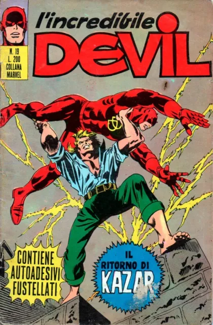 L'incredibile Devil n° 19 - EDITORIALE CORNO 1970 - condizioni discrete