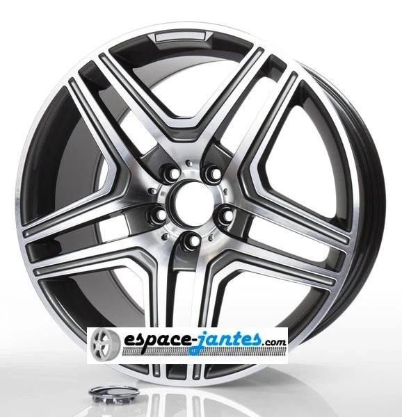 Lot De 4 Jantes Alu 9,5x19 Style AMG - PCD 5x112, Déport 45 - Compatible Mercedes ML, GL, GLC, GLK - Neuves