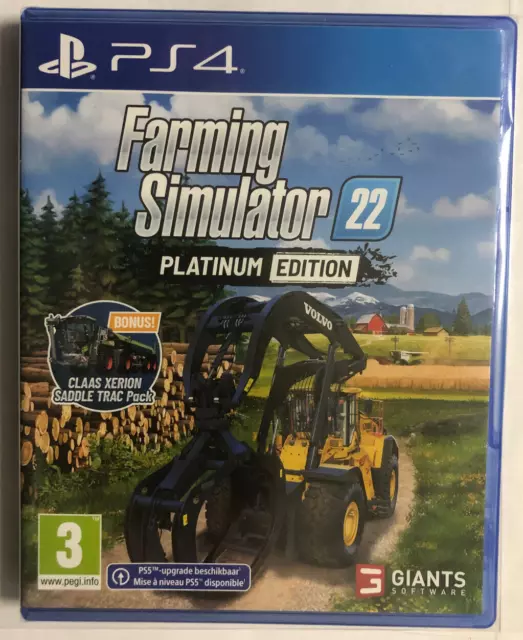 Farming Simulator 22 Platinum Edition Ps4