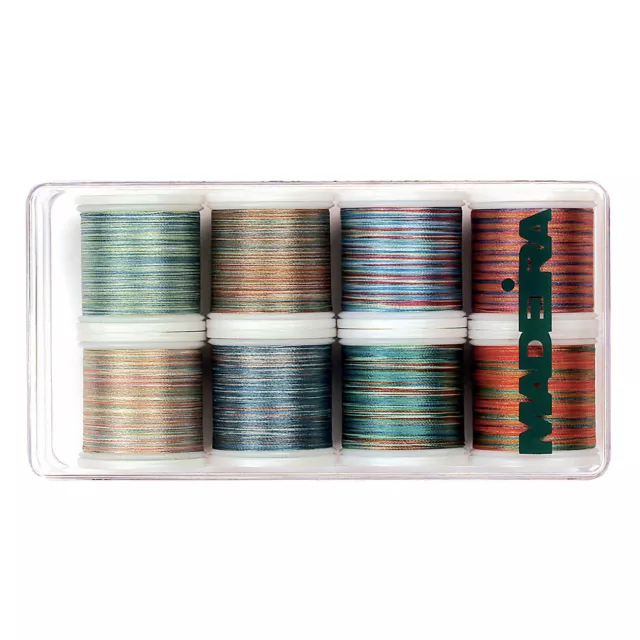 Madeira Gift Box - Polyneon - Multicolour - 8 x 200m Spools