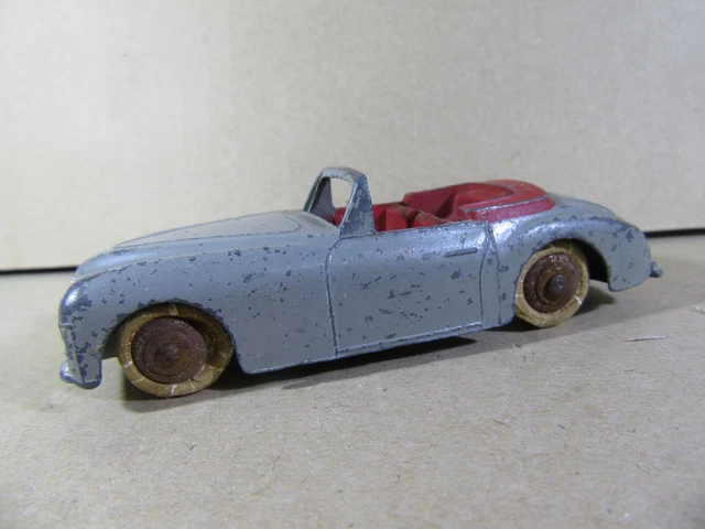 Miniature Dinky 24S Simca 8 Sport 1955 - 1:43 - France - Vintage Gris - Meccano