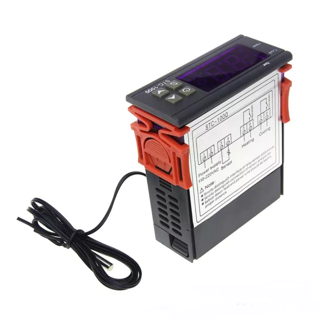 STC 1000  24V 220V Digital Temperature Controller Thermostat Thermoregulator