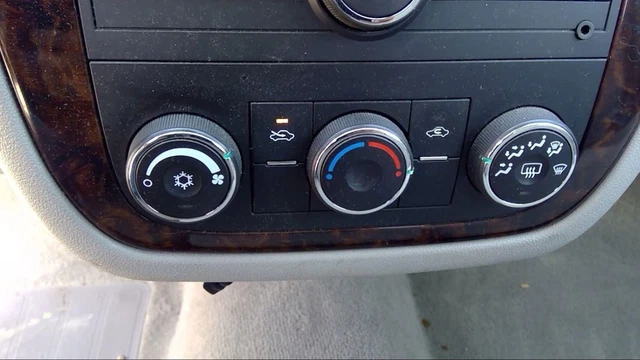 Heater A/C Temperature Control VIN W 4th Digit Limited Opt C67 Fits 12-16 IMPALA