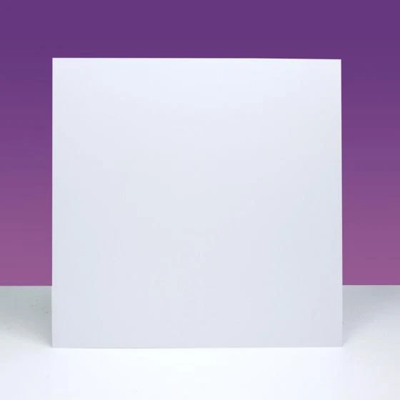 Hunkydory - Card Blanks & Envelopes - Dove White Ink Me! - Size 8" x 8"