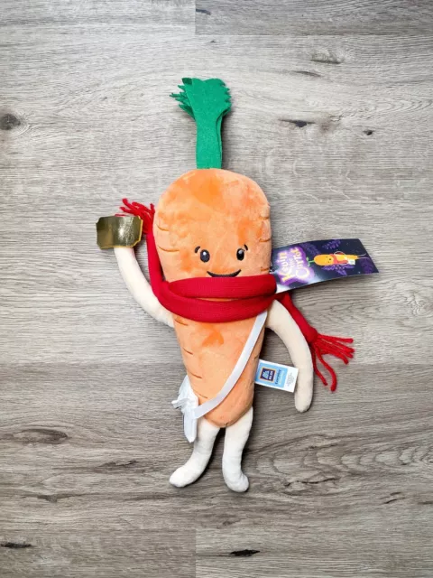 Aldi Kevin The Carrot Soft Plush Christmas Toy Collectible 2023 Golden Ticket