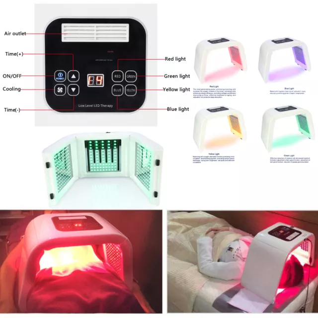 LED Photon Facial  Skin Rejuvenation Light Therapy Photodynamics PDT Machine