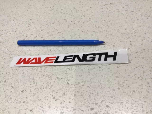 Wavelength Sticker,Skiing Surfboards Kiteboarding Waveboards Skateboard Sai Boat