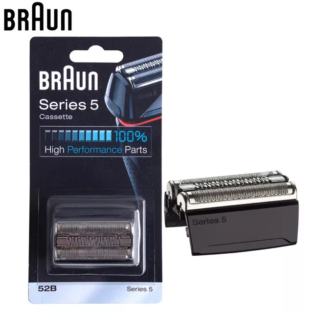 Braun 52B Serie 5 Elektrorasierer Ersatzfolie Kassette 5020 5030 5040 5050