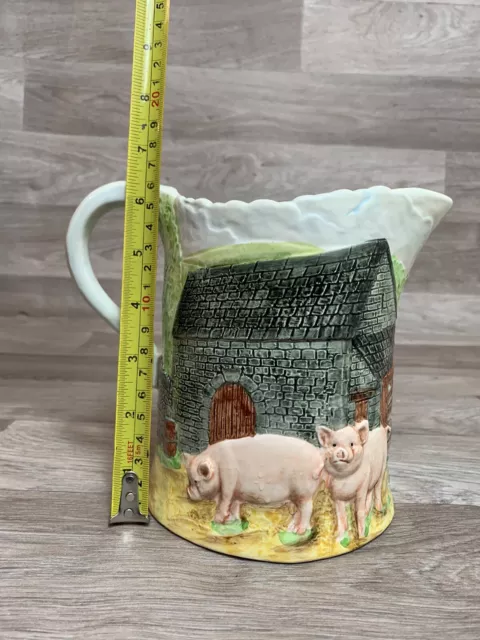 Border Fine Arts James Herriot’s Country Kitchen Collection - Large Pig Pitcher 3