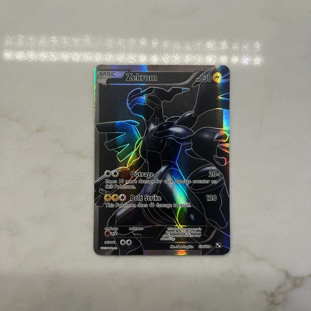 Zekrom full art 114 ゼクロム 英語版フルアート Zekrom full art 114