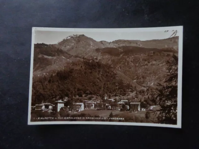 Cartolina Torino Pialpetta Panorama Viaggiata Del 1937 Numismatica Subalpina